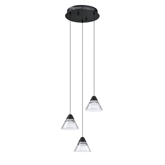 Geo 3-Light LED Pendant