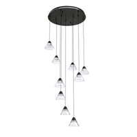 Geo 9-Light LED Pendant