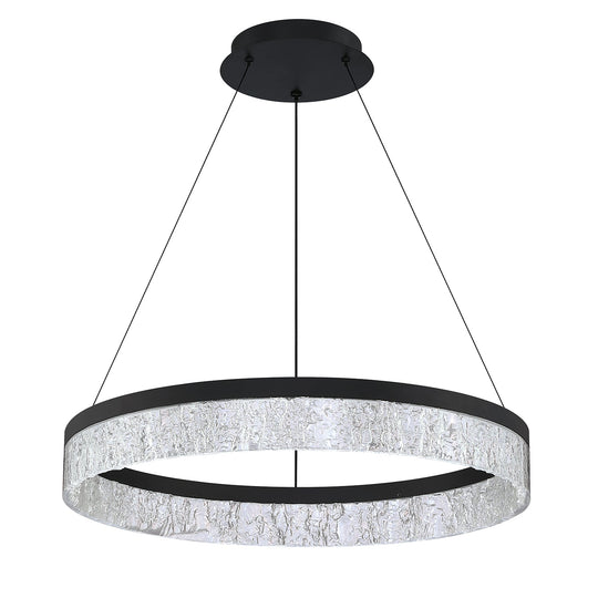 Arctic Ice Single Tier LED Pendant