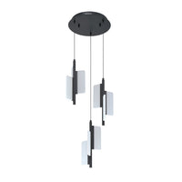 Phaedra 9-Light LED Pan Pendant