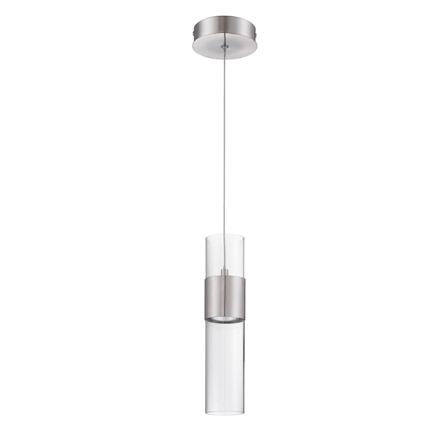 Lola Pendant Satin Nickel