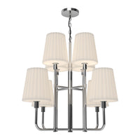 Alora Mood Plisse 30 Inch Chandelier