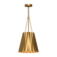 Alora Mood Plisse 12 Inch Pendant