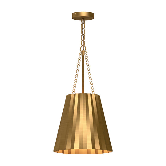 Alora Mood Plisse 12 Inch Pendant