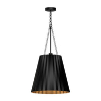 Alora Mood Plisse 16 Inch Pendant