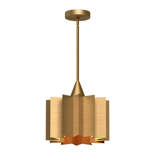 Alora Mood Plisse 12 Inch Pendant