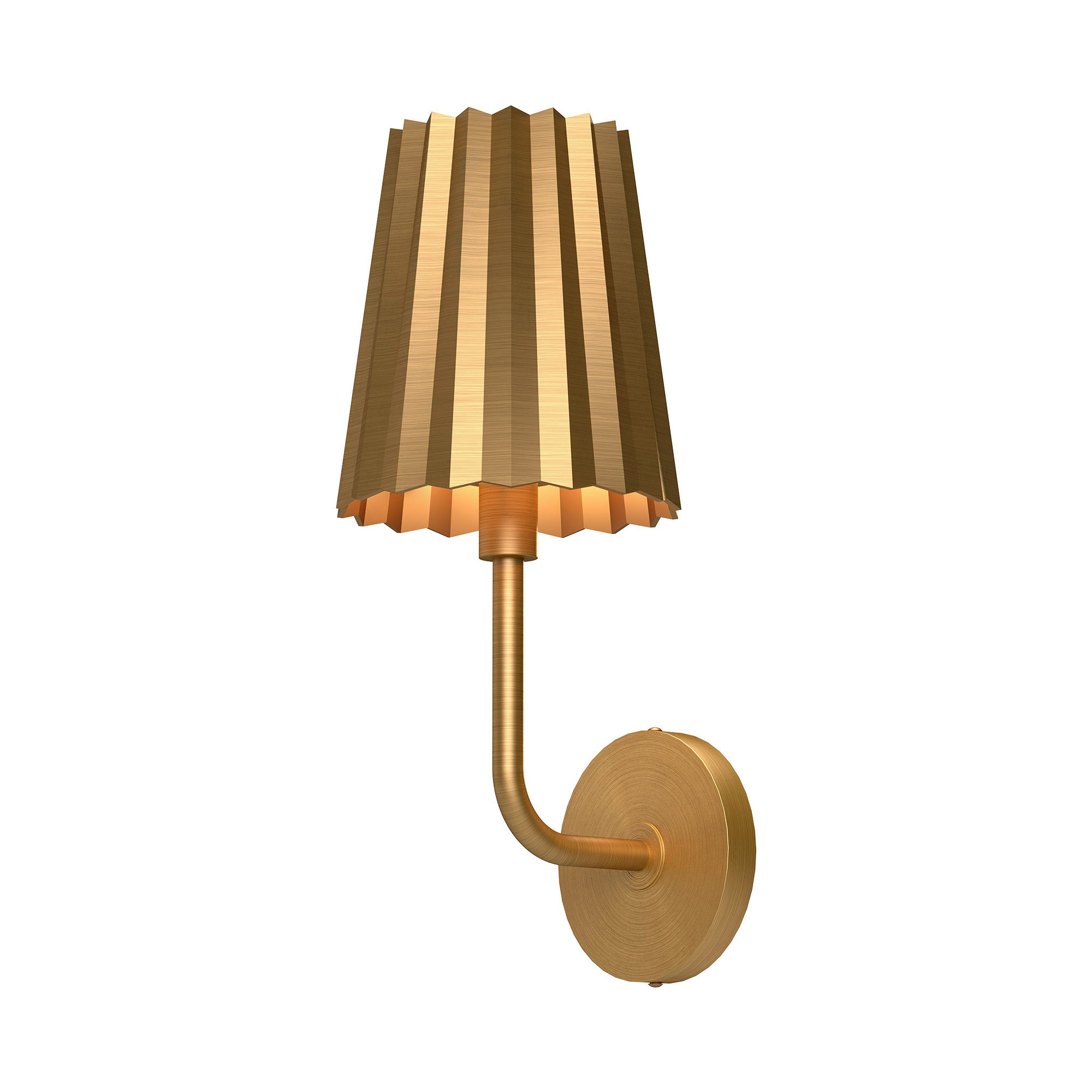 Alora Mood Plisse 7 Inch Sconce