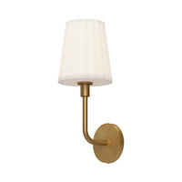 Alora Mood Plisse 7 Inch Sconce