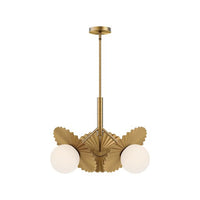 Plume 3-Light 21" Chandelier