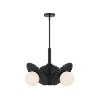 Plume 3-Light 21" Chandelier