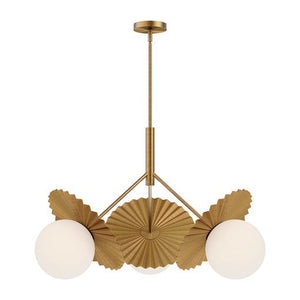 Plume 3-Light 34" Chandelier