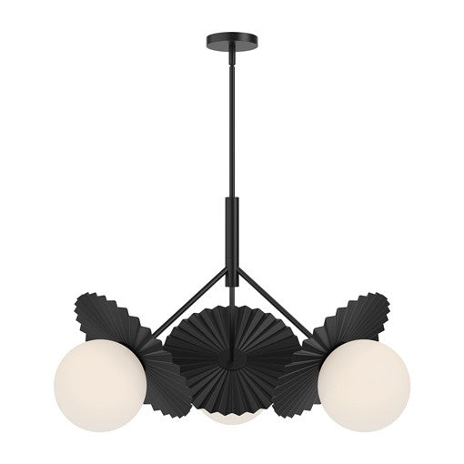 Plume 3-Light 34" Chandelier