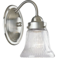 Fluted Glass Vanity Light