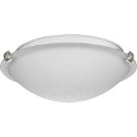 Linen Dome Flush Mount
