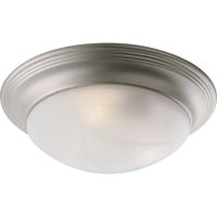 Alabaster Glass Flush Mount
