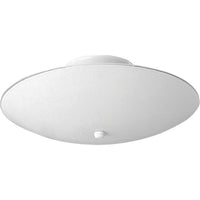 Round Glass Flush Mount