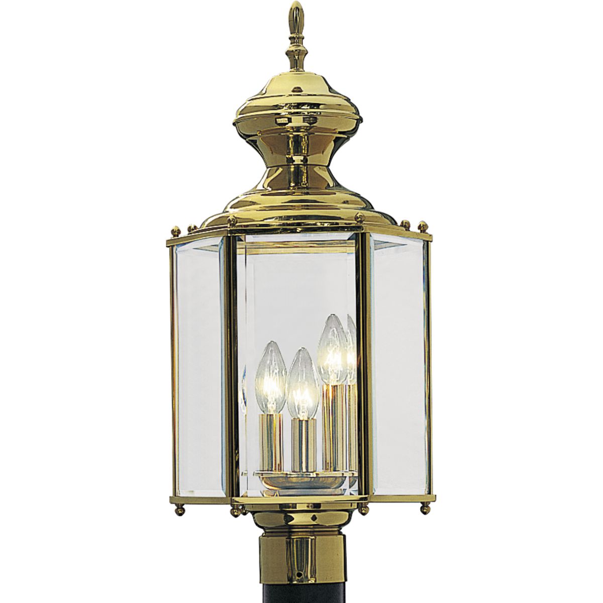 Brassguard Lantern Post Light