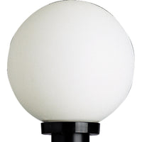 Acrylic Globe Post Light