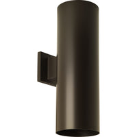 Cyl Rnds 6" Outdoor Wall Light
