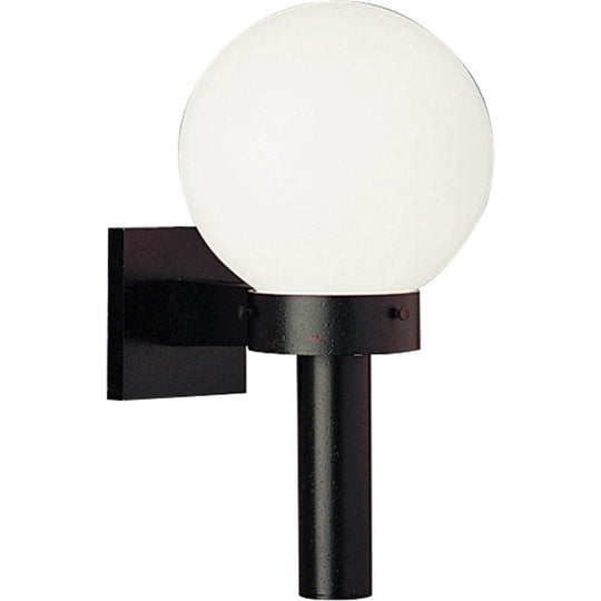 Acrylic Globe Outdoor Wall Light
