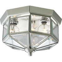 Beveled Glass Flush Mount