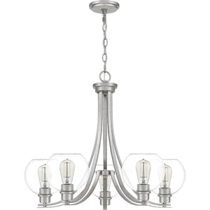 Pruitt Chandelier Brushed Nickel