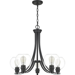 Pruitt Chandelier Matte Black