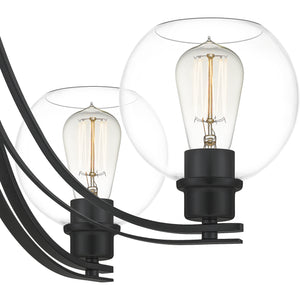 Pruitt Chandelier Matte Black