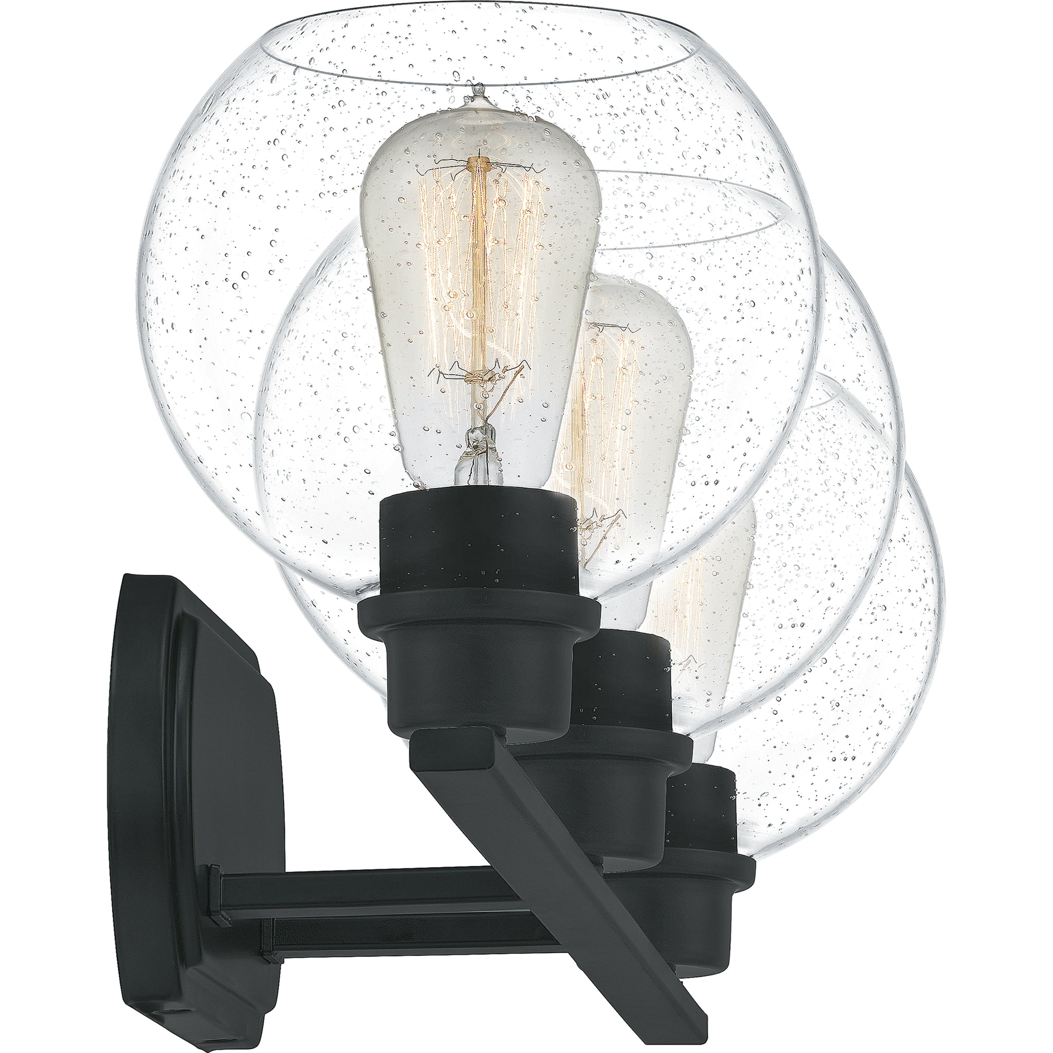 Pruitt Vanity Light Matte Black