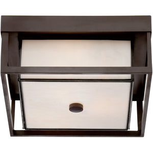 Powell Outdoor Ceiling Light Western Bronze