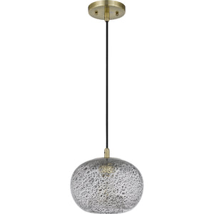 Terrain Mini Pendant Antique Brass