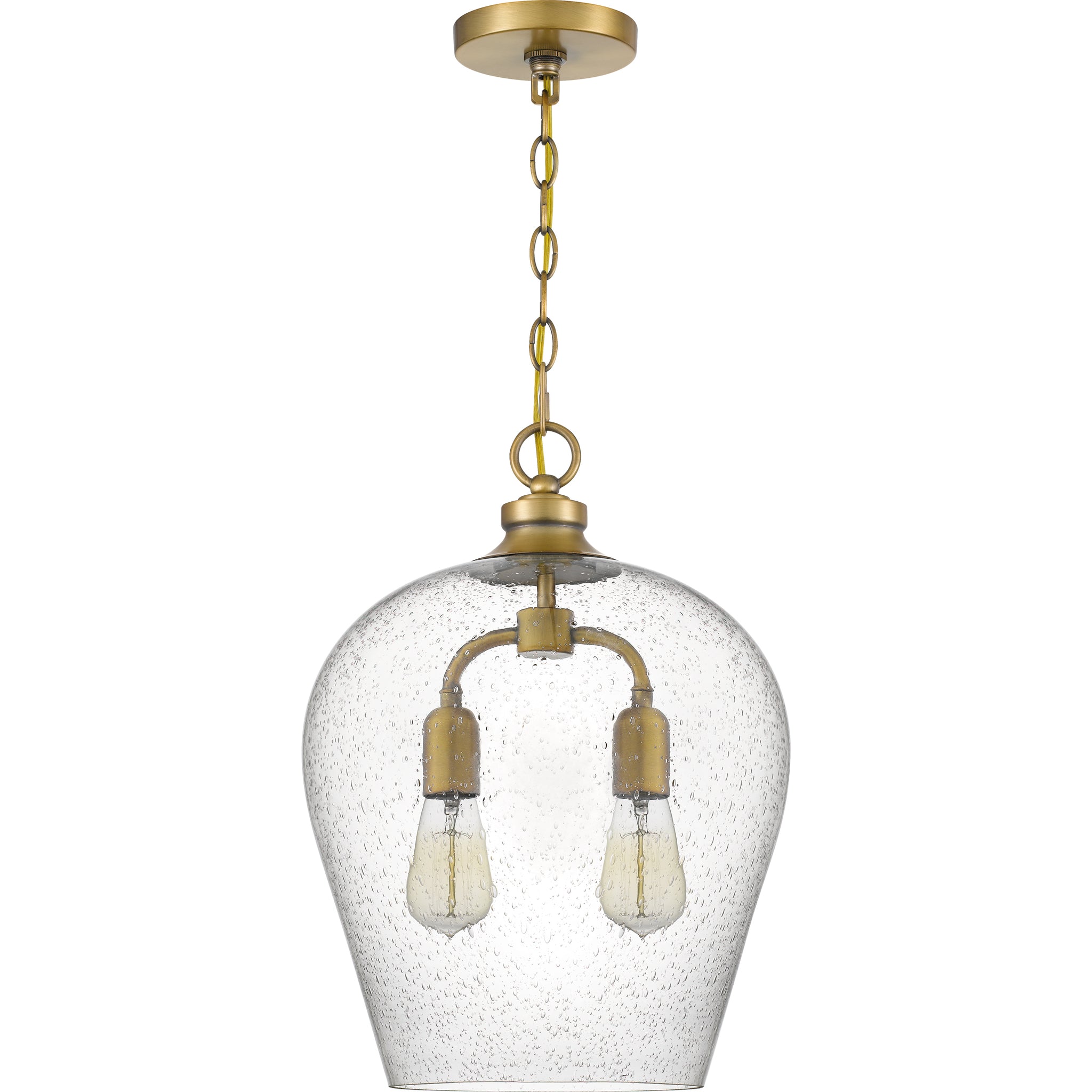 Snowville Mini Pendant Weathered Brass