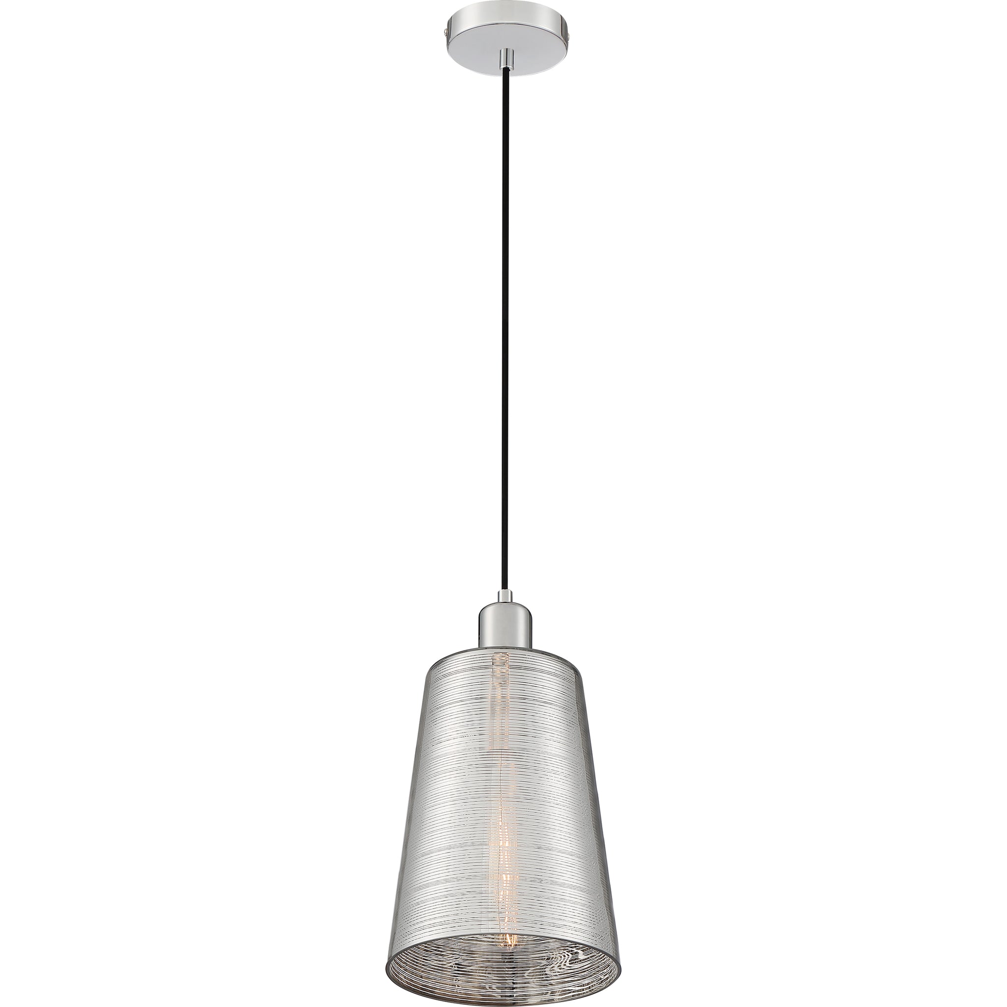 Nia Mini Pendant Polished Chrome