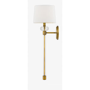 Barbour Sconce Weathered Brass