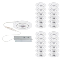 Lotos 2" LED Round Adjustable Recessed Kit (Pack of 24)