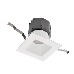 Pop-in 4" LED Square New Construction Recessed Kit 5-CCT Selectable (Pack of 2)