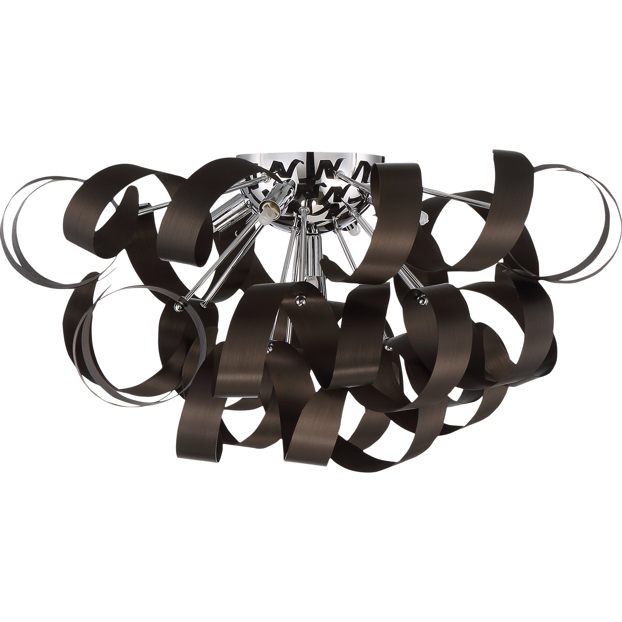 Ribbons Flush Mount Western Bronze