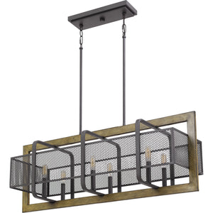 Residence Linear Suspension Western Bronze