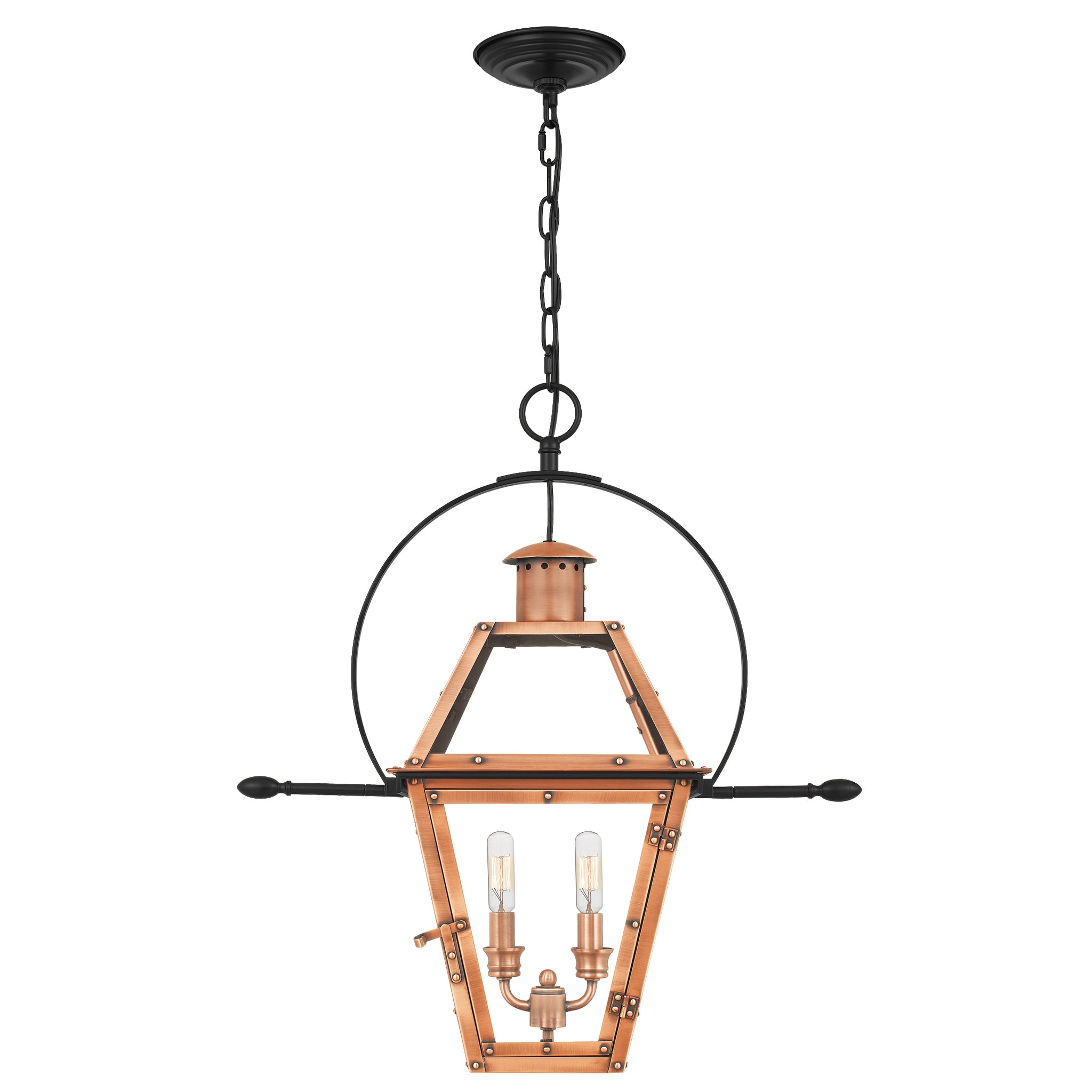 Rue De Royal Outdoor Pendant Aged Copper