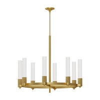 Rue 8-Light 38" Chandelier
