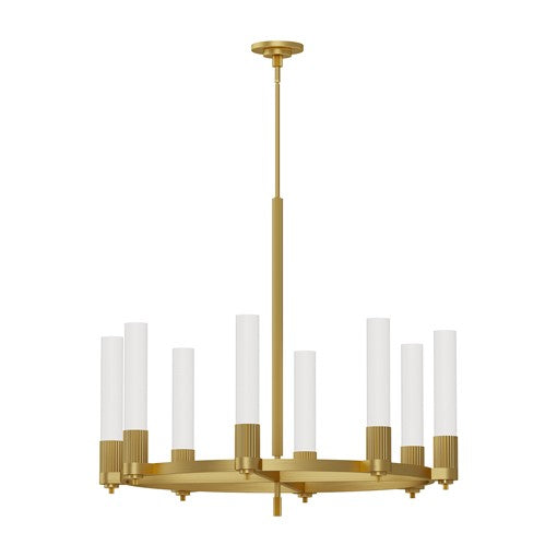 Rue 8-Light 38" Chandelier