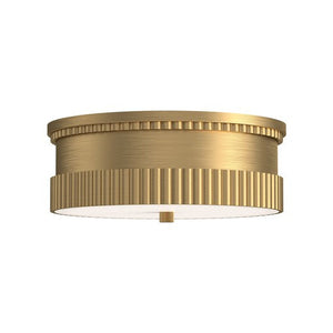 Rue 3-Light 14" Flush Mount