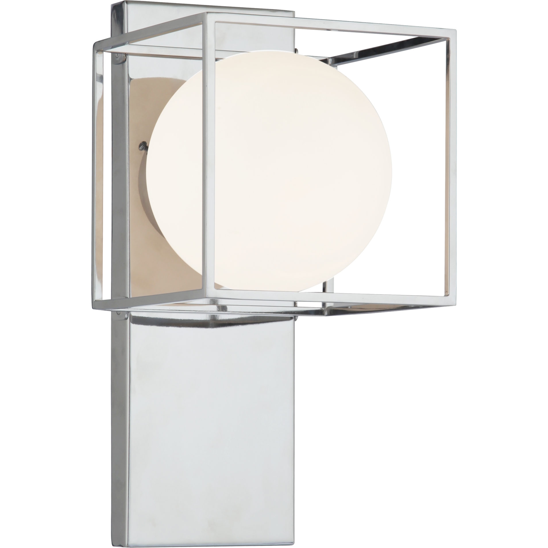 Squircle Sconce Chrome