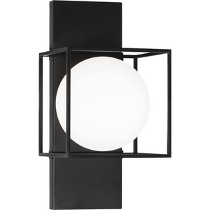 Squircle Sconce Black