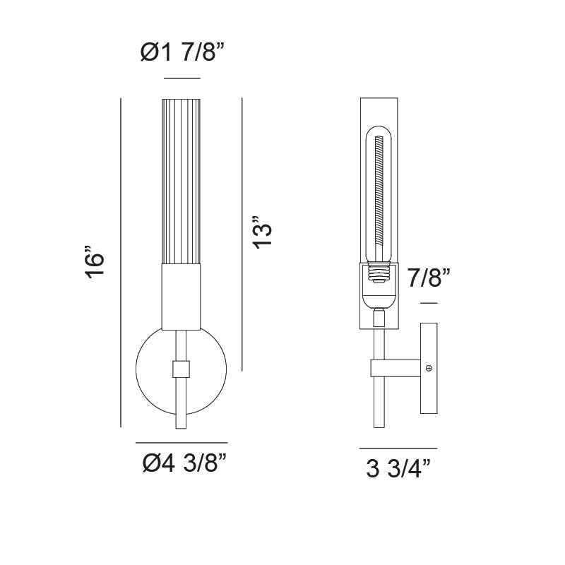 Lumière 1-Light Vanity