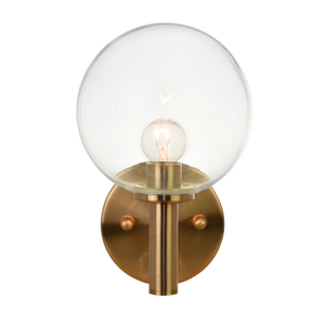 Cosmo Sconce Aged Gold Brass CL