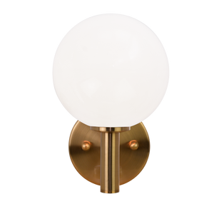 Cosmo Sconce Aged Gold Brass OP