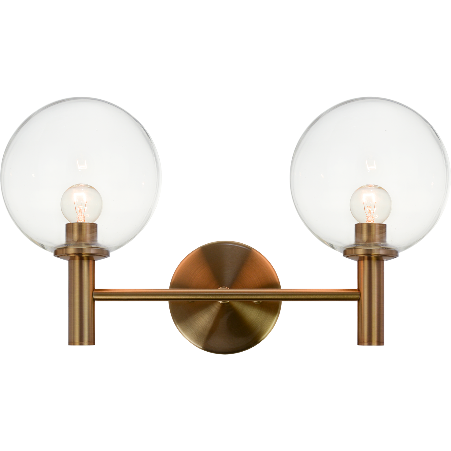 Cosmo Sconce Aged Gold Brass CL