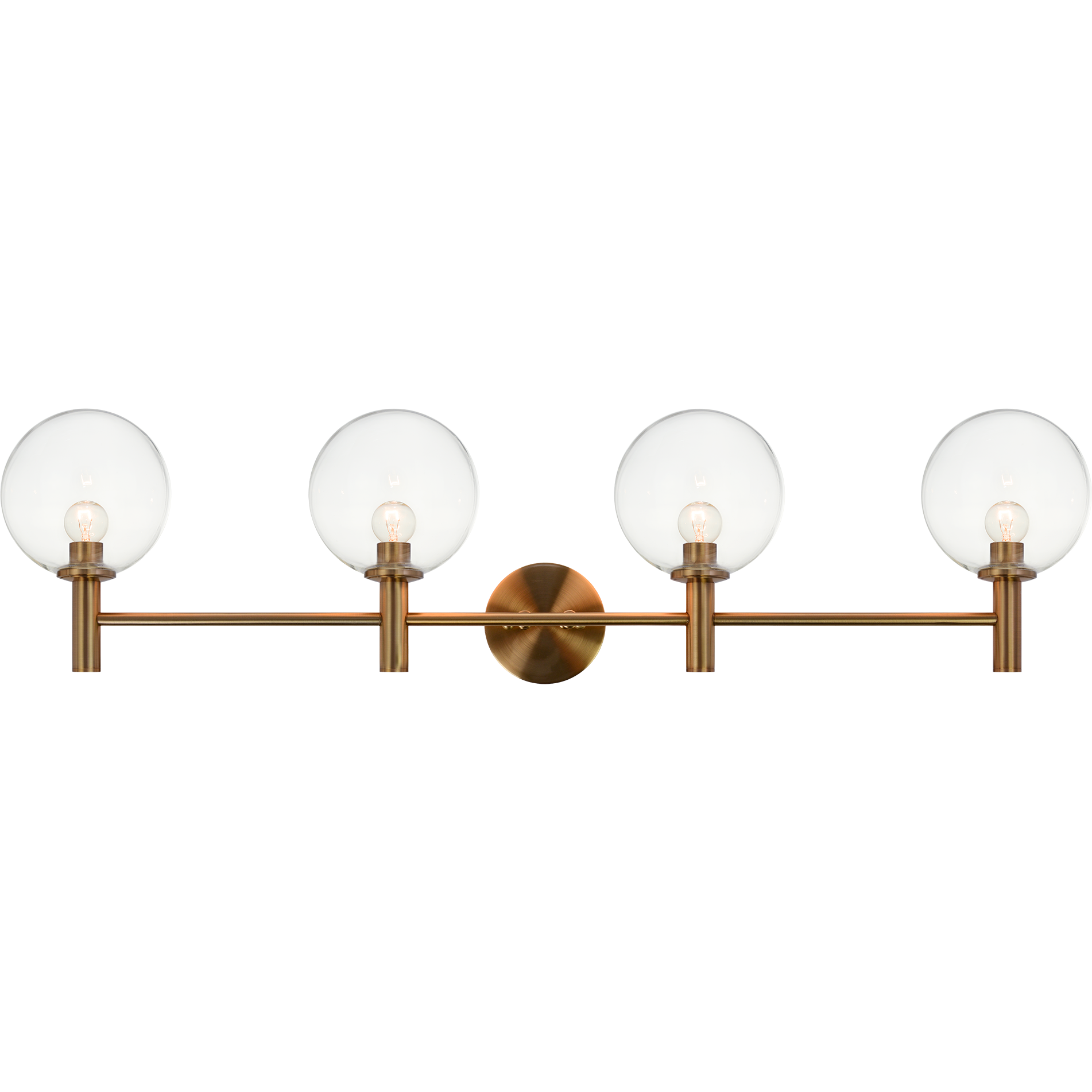 Cosmo Vanity Light Aged Gold Brass CL