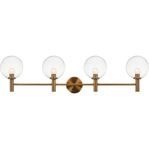 Cosmo Vanity Light Aged Gold Brass CL